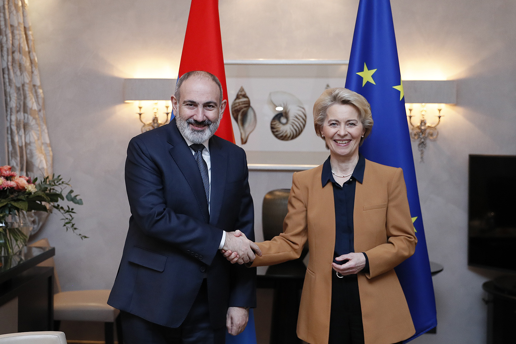 Leyen bu tarixdə Ermənistanda olacaq və Paşinyanla görüşəcək