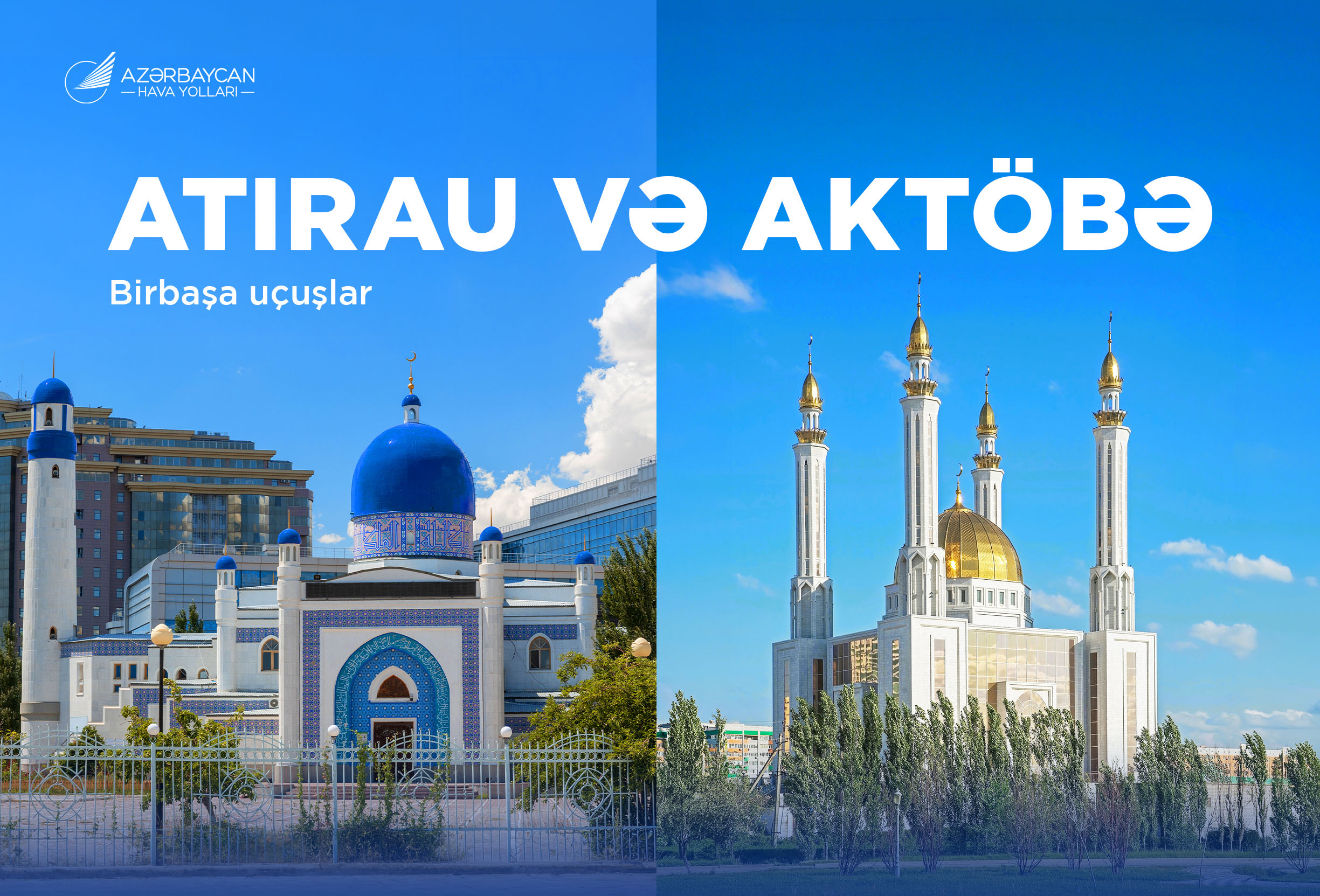 AZAL Atırau və Aktöbə şəhərlərinə müntəzəm reyslərə başlayır