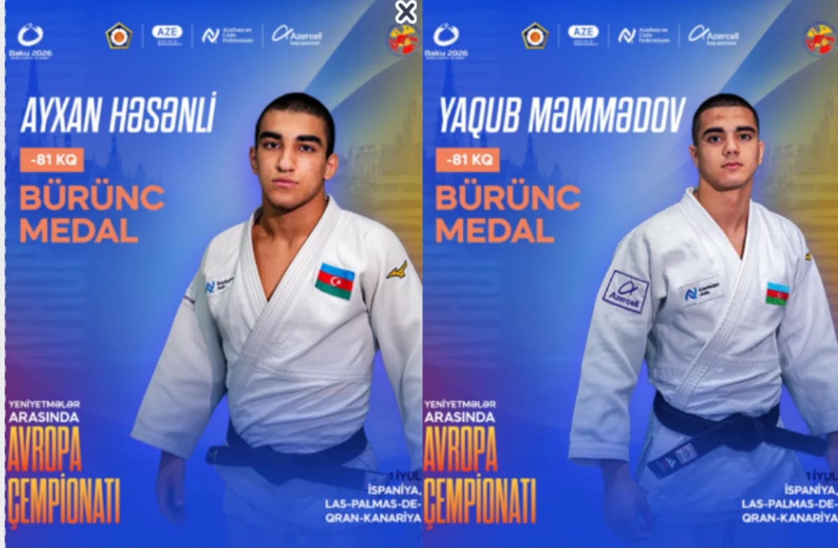 Azərbaycan cüdoçuları Avropa çempionatını 10 medalla başa vurublar