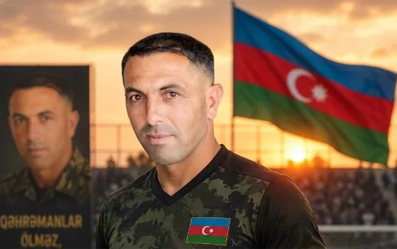 Hərbçimiz futbol oynayan zaman öldü