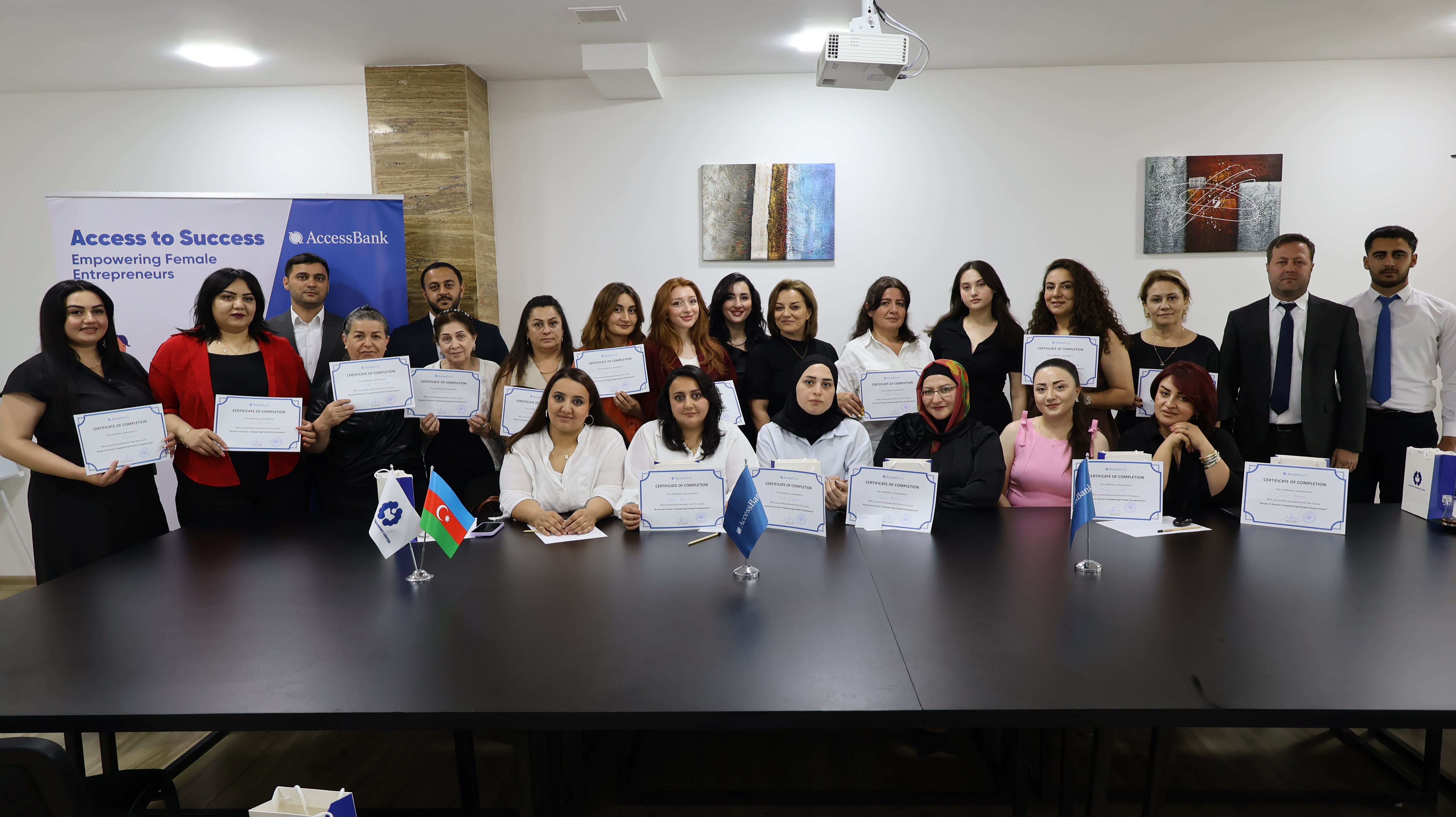 AccessBank Qarabağda qadın sahibkarlar üçün maarifləndirici təlim keçirib
