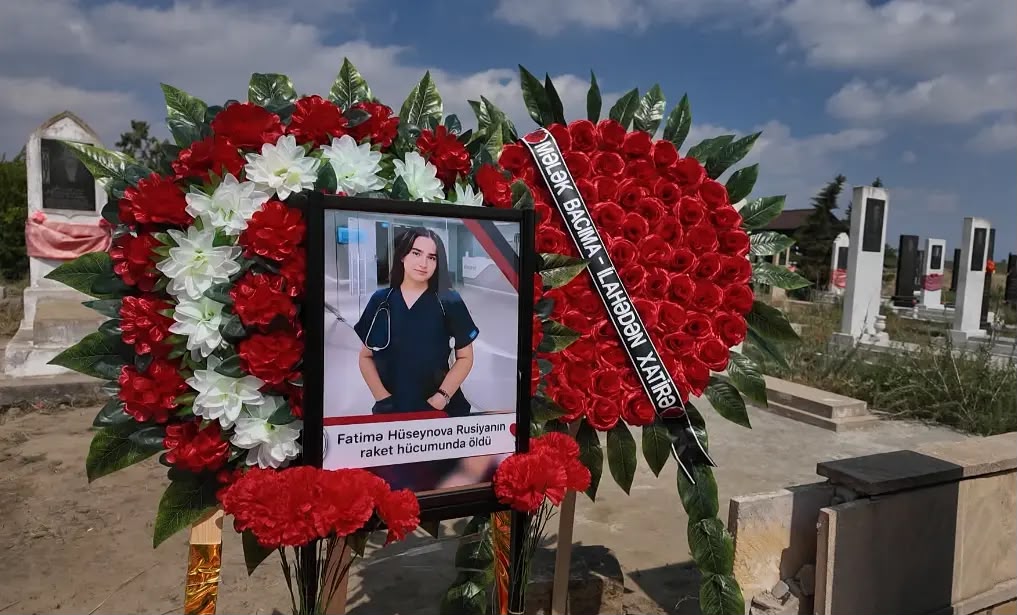 23 yaşlı Fatimə Hüseynova dəfn edildi - VİDEO