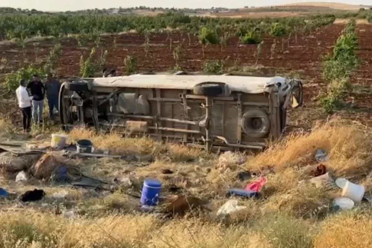Türkiyədə mikroavtobus dərəyə aşıb - 22 nəfər xəsarət alıb