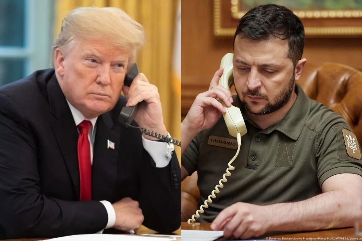 Tramp Zelenski ilə telefonla danışıb