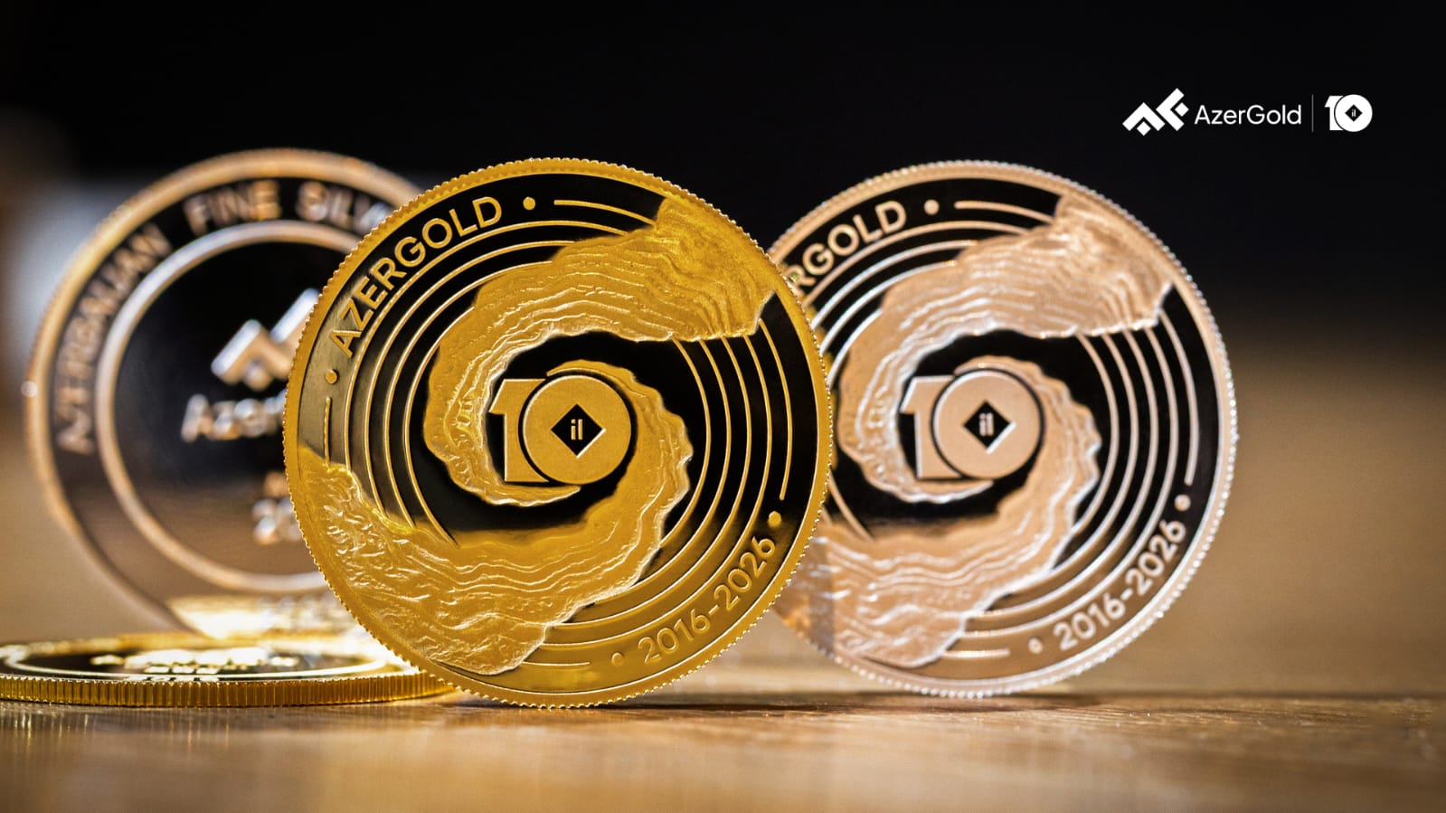 “AzerGold” 10 illiyinə həsr olunan sikkə kolleksiyasını təqdim etdi