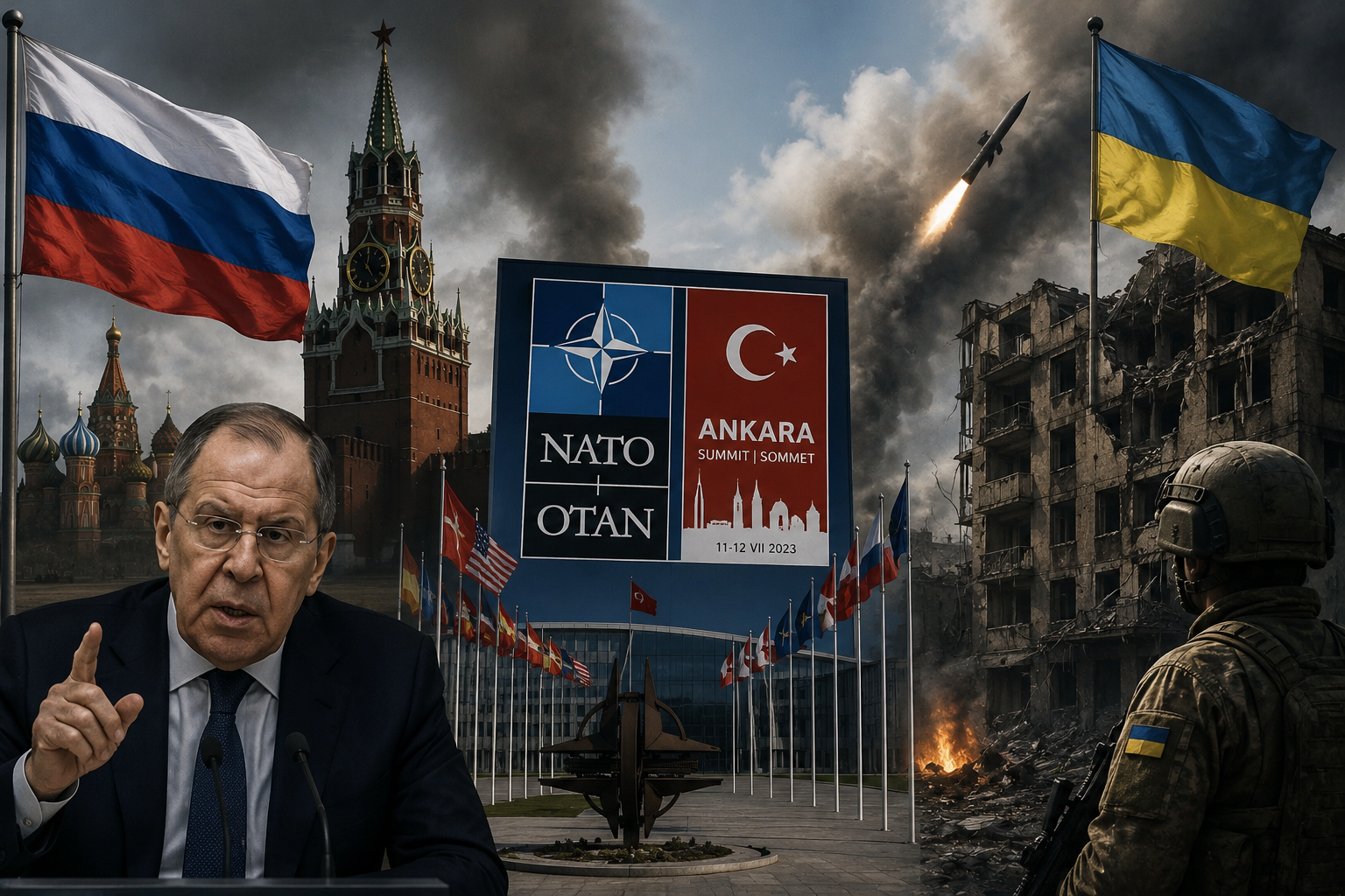 Rusiya: Ukrayna NATO Zirvəsi ərəfəsində özünü göstərmək üçün hücum edib