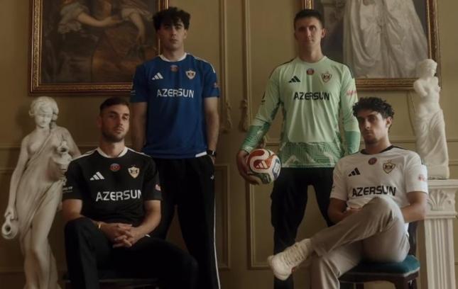 "Qarabağ" yeni formalarını təqdim etdi - VİDEO