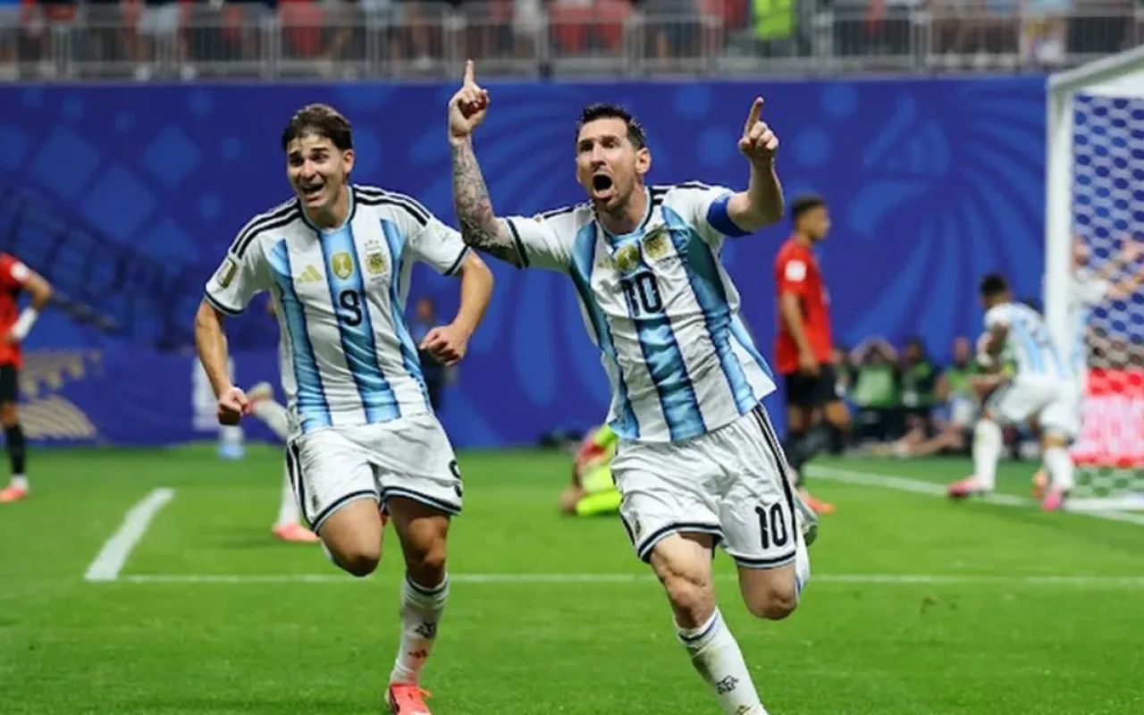 Messi Argentina - Misir matçının ən yaxşı oyunçusu oldu