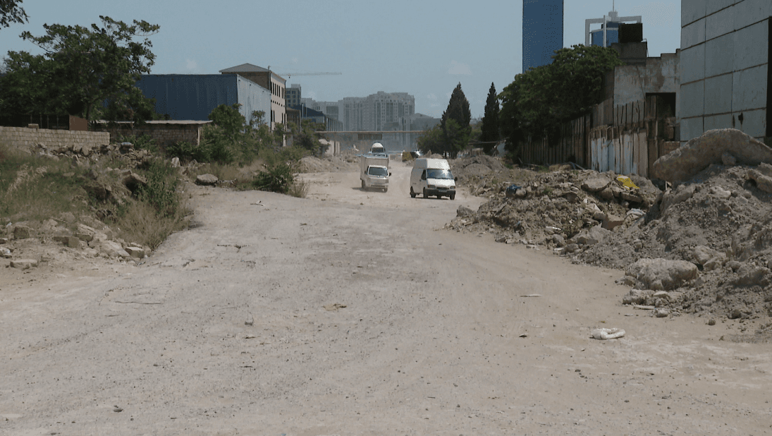 Bakıda yol tikintisi niyə dayandırılıb? - VİDEO