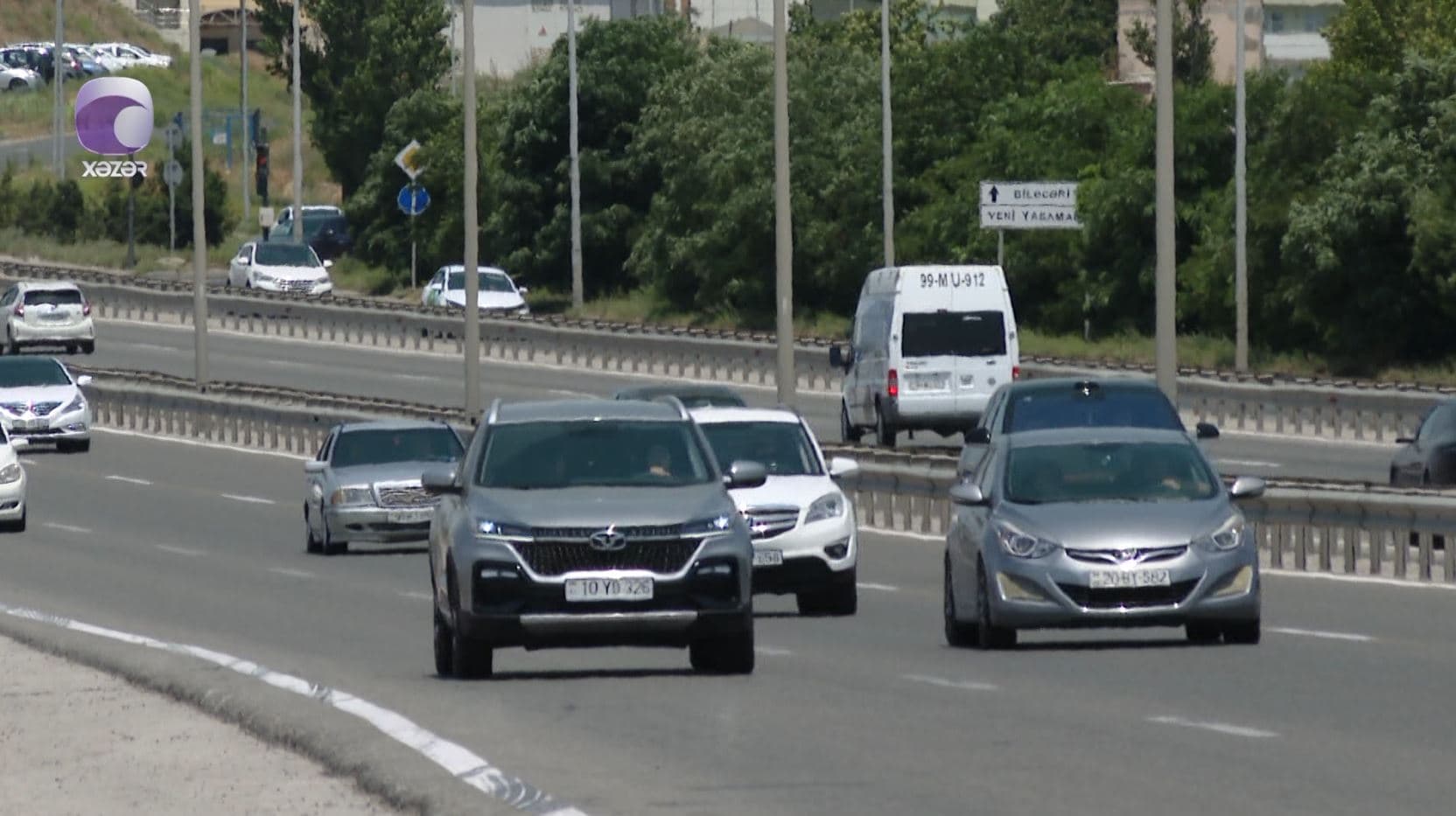 Bakı dairəvi yolu bağlanır - VİDEO