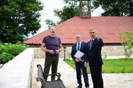 Prezident İlham Əliyev Şuşada “Yasəmən” hotelinin yeni korpusları ilə tanış olub - FOTOLAR