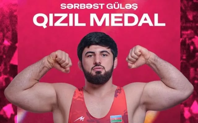 Güləşçimiz Avropa çempionu oldu