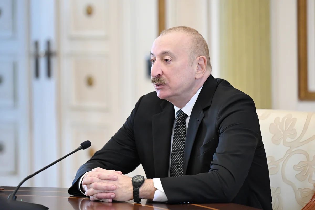 İlham Əliyev: "Bizim daxili risklərimiz yoxdur, bütün təhdidlər sərhədlərimizdən kənarda yaranır" - VİDEO