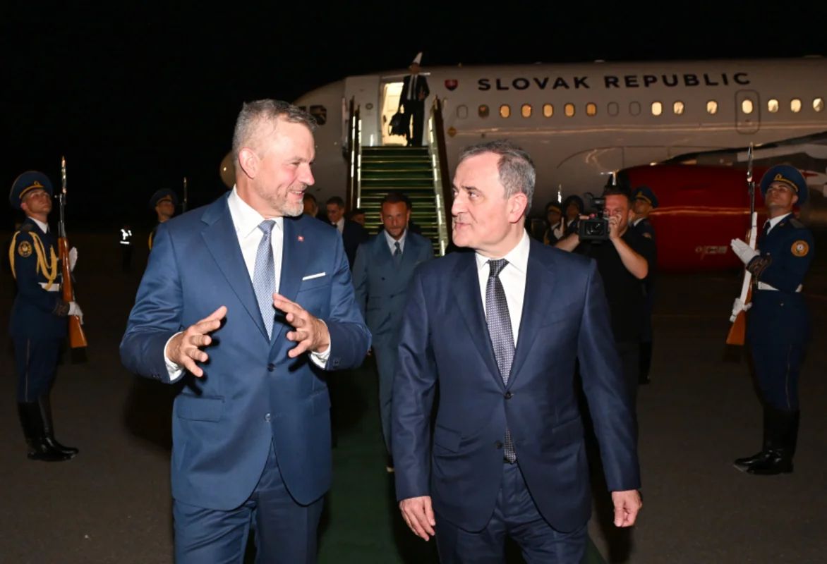 Peter Pelleqrini Azərbaycana rəsmi səfərə gəlib