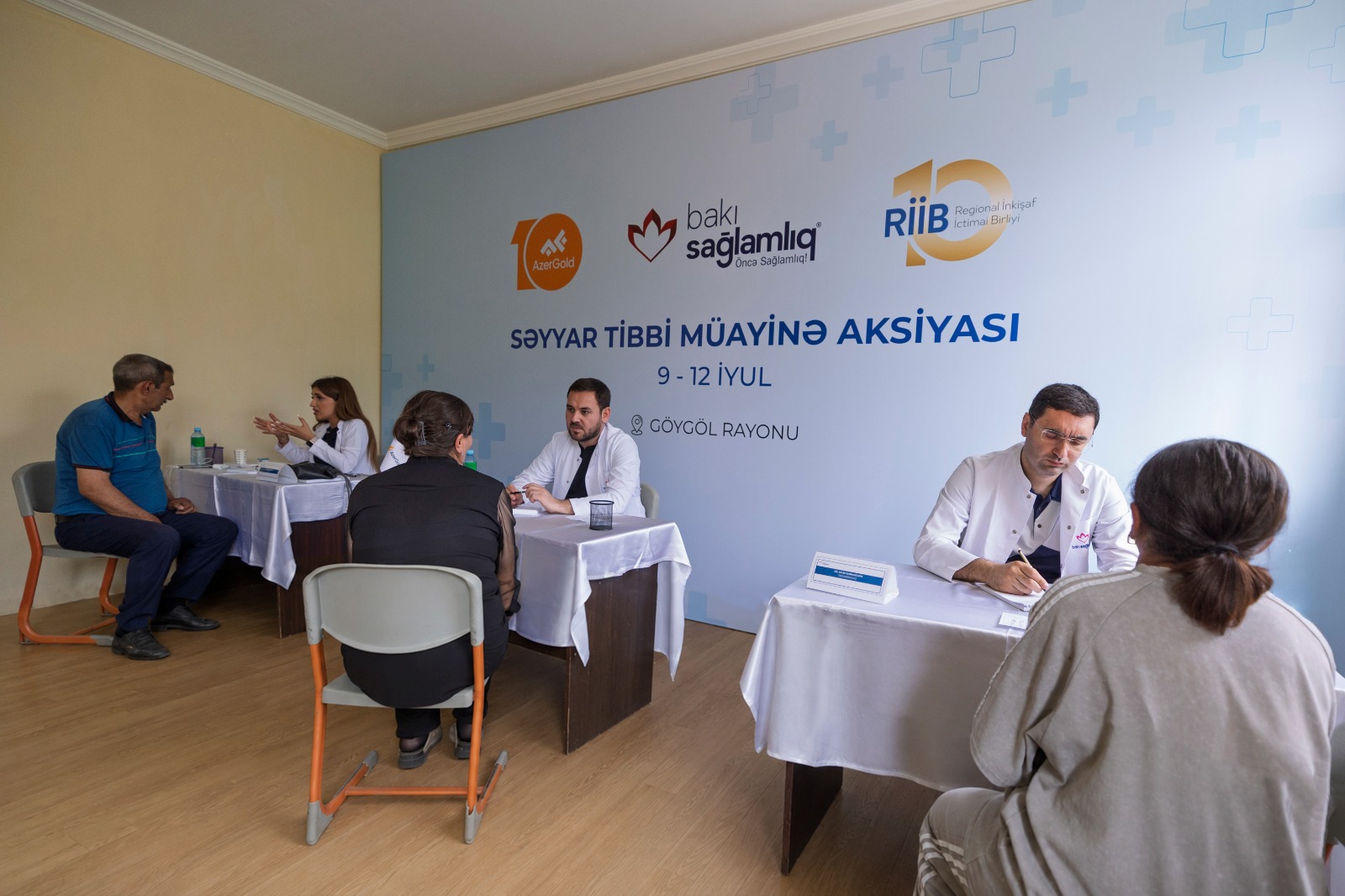 “AzerGold”un təşkilatçılığı ilə səyyar tibbi müayinə aksiyası keçirildi - FOTOLAR