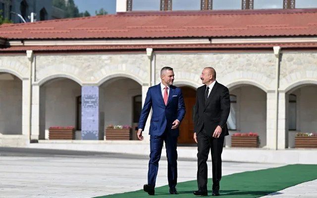 Prezidentin sosial media hesablarında Pelleqrininin səfəri ilə bağlı paylaşım edildi - VIDEO