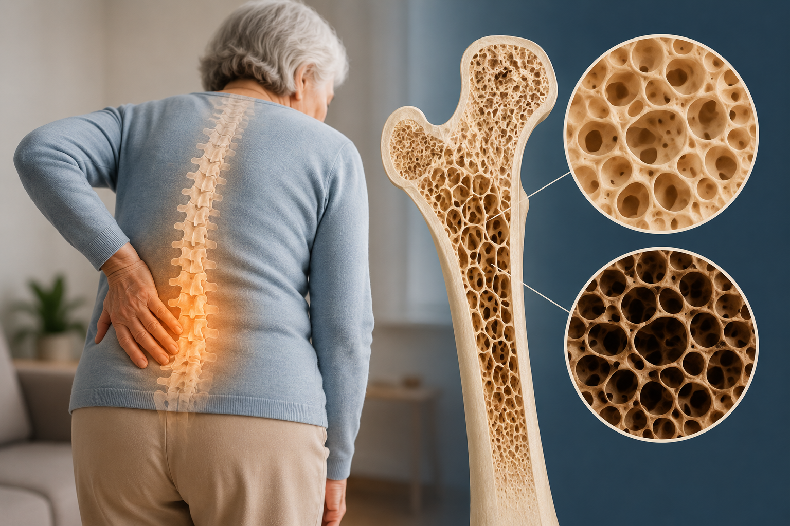 Sümükləri səssizcə məhv edən xəstəlik: Osteoporozun gizli əlamətləri