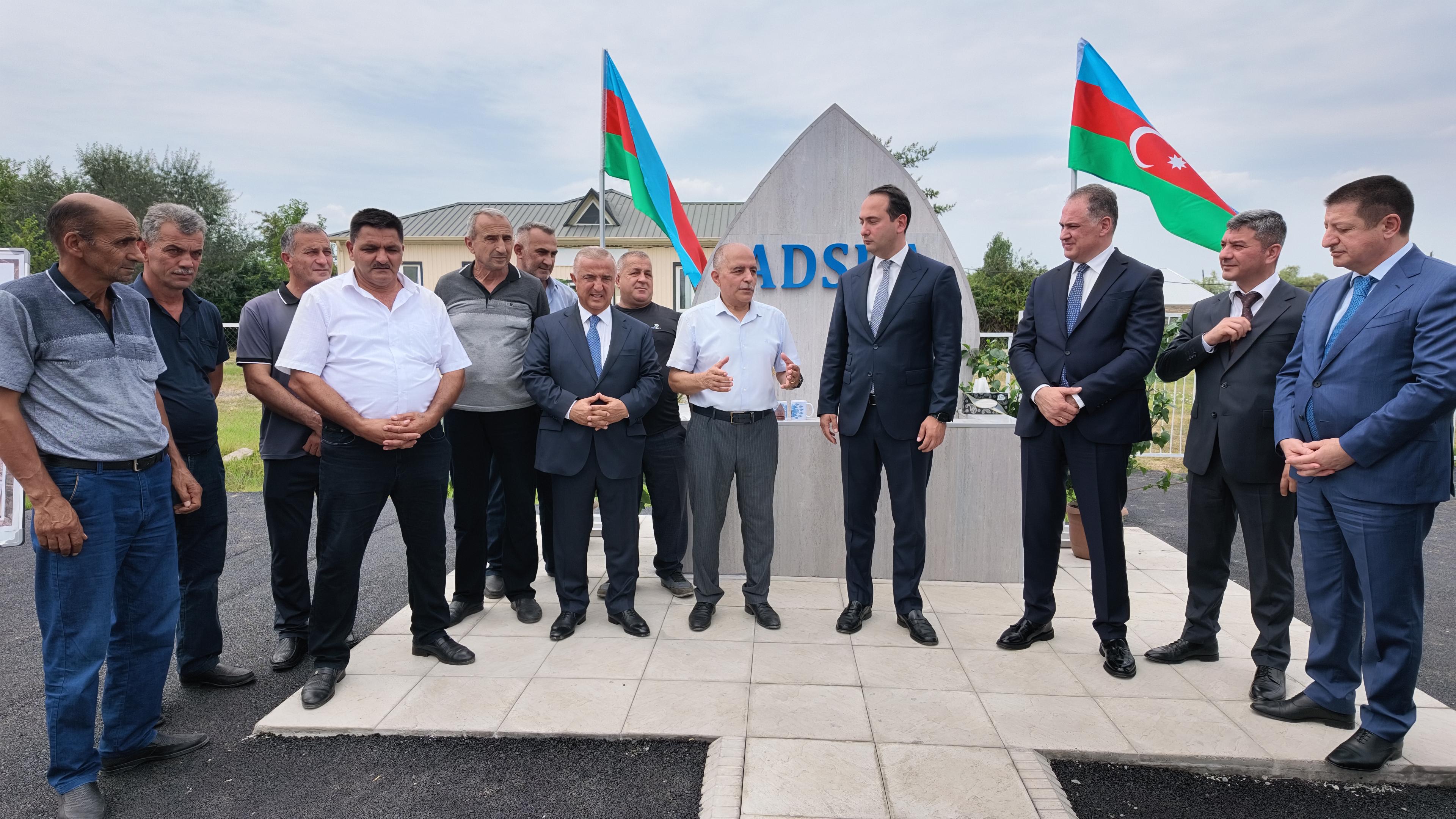 ADSEA daha bir kəndi içməli su ilə təmin etdi