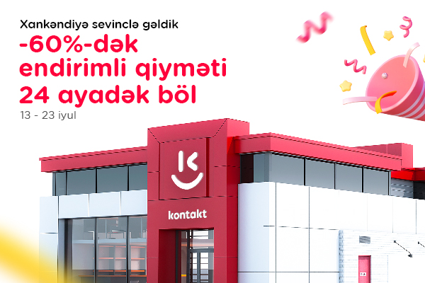 Qarabağda yeni ünvan: Xankəndidə ilk “Kontakt” açıldı