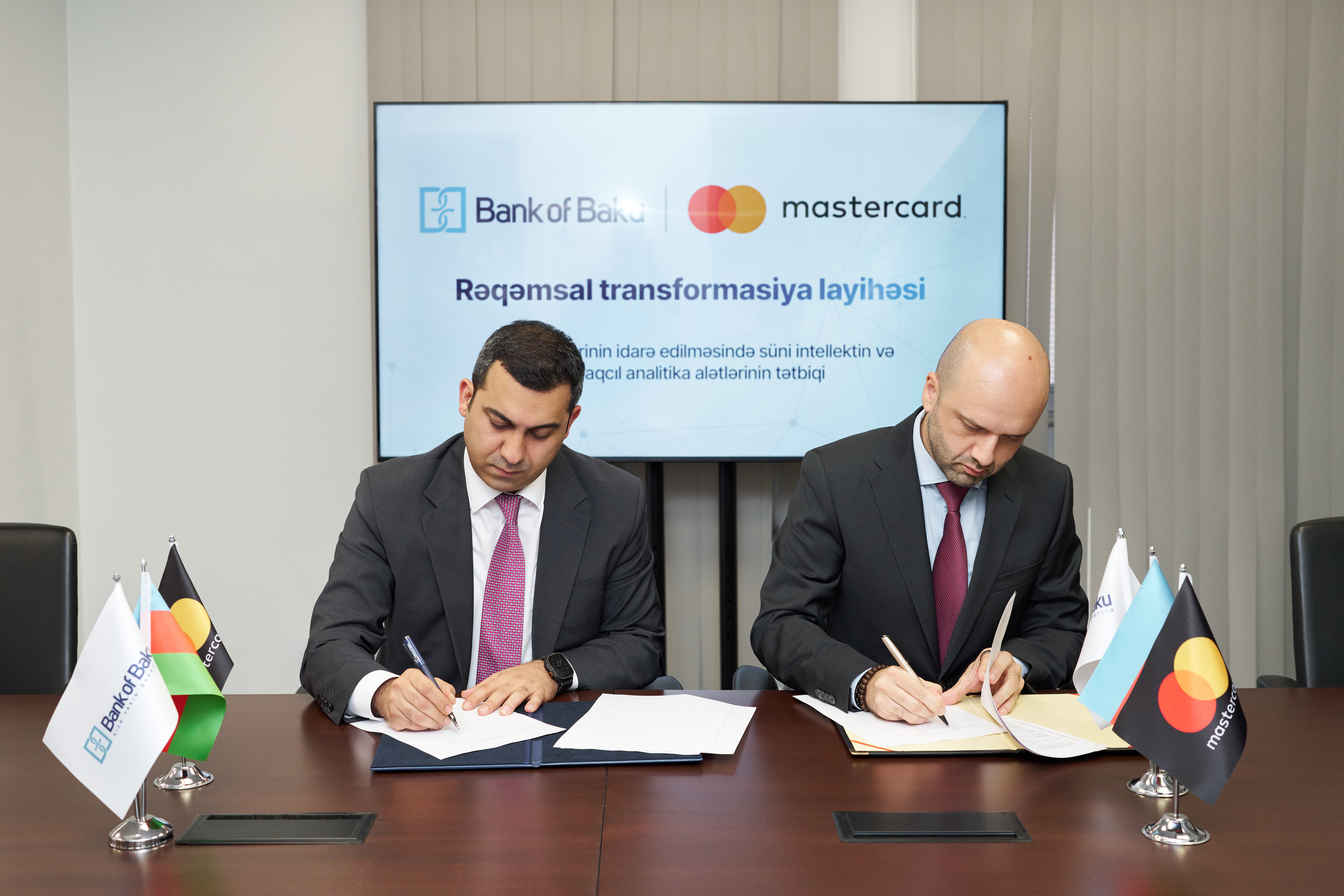 Bank of Baku və Mastercard-dan rəqəmsallaşma sahəsində mühüm addım