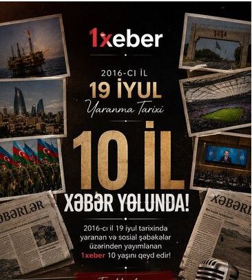 "1xeber" - 10 illik etimad, operativlik və ictimai məsuliyyət yolu