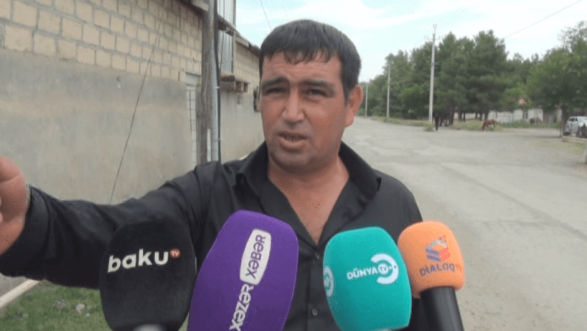 Yevlaxda ədavət qətllə bitdi: "Qardaşıma 18 dəfə atəş açıb" - VİDEO 