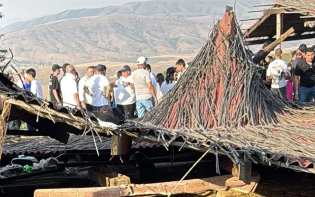 Göygöldə Yaylaq Festivalında çardaq uçdu - Xəsarət alanların adları