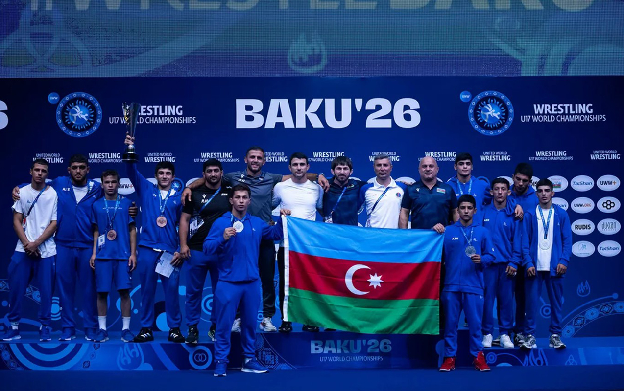 Güləş millimiz dünya çempionatında ikinci yeri tutdu