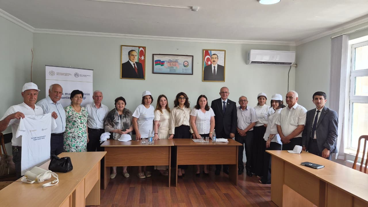 “Natiqlik mədəniyyətinin regionlarda təbliği” layihəsi çərçivəsində ilk tədbir Ağsuda keçirildi – FOTOLAR
