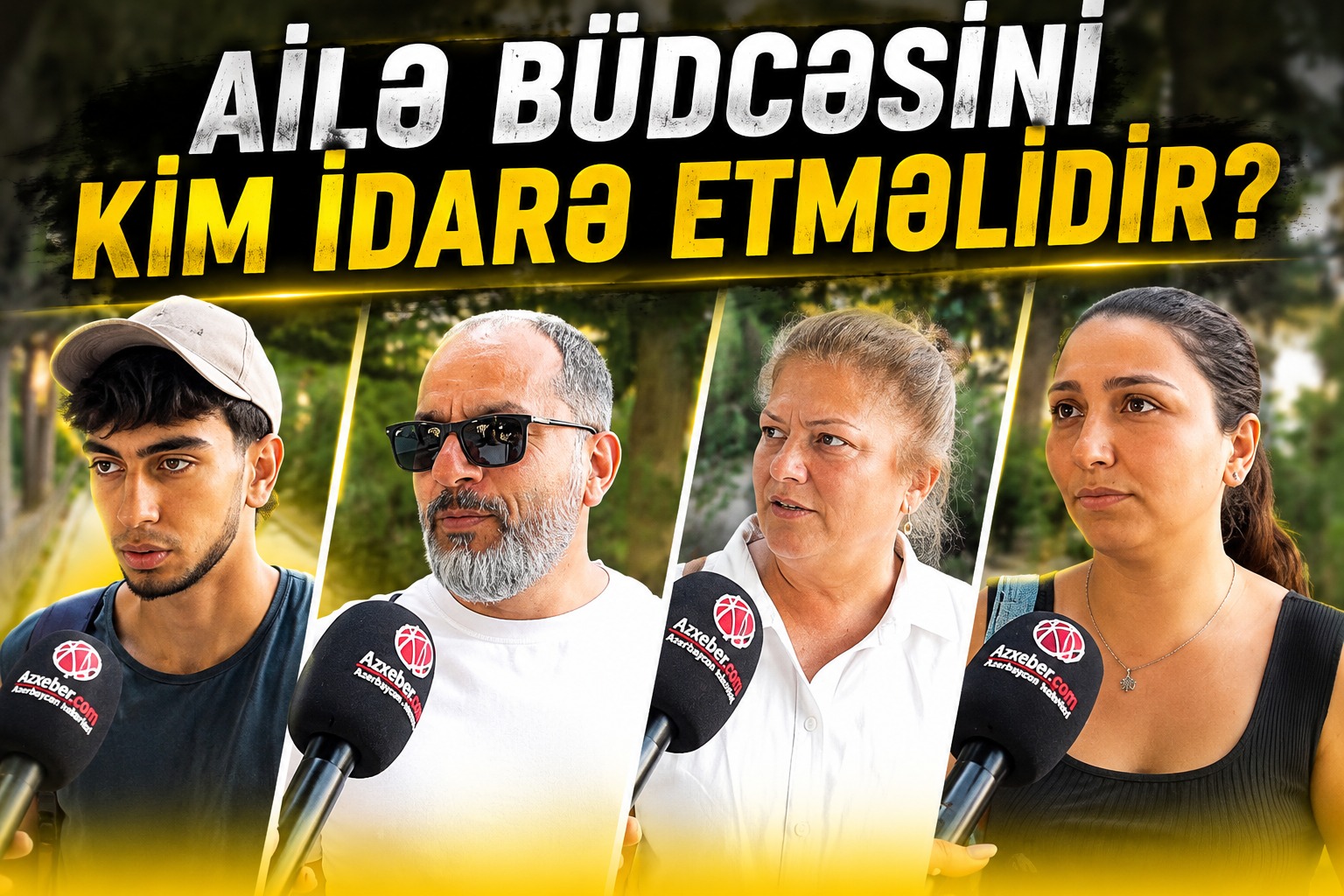 Ailə büdcəsini kim idarə etməlidir? - VİDEOSORĞU