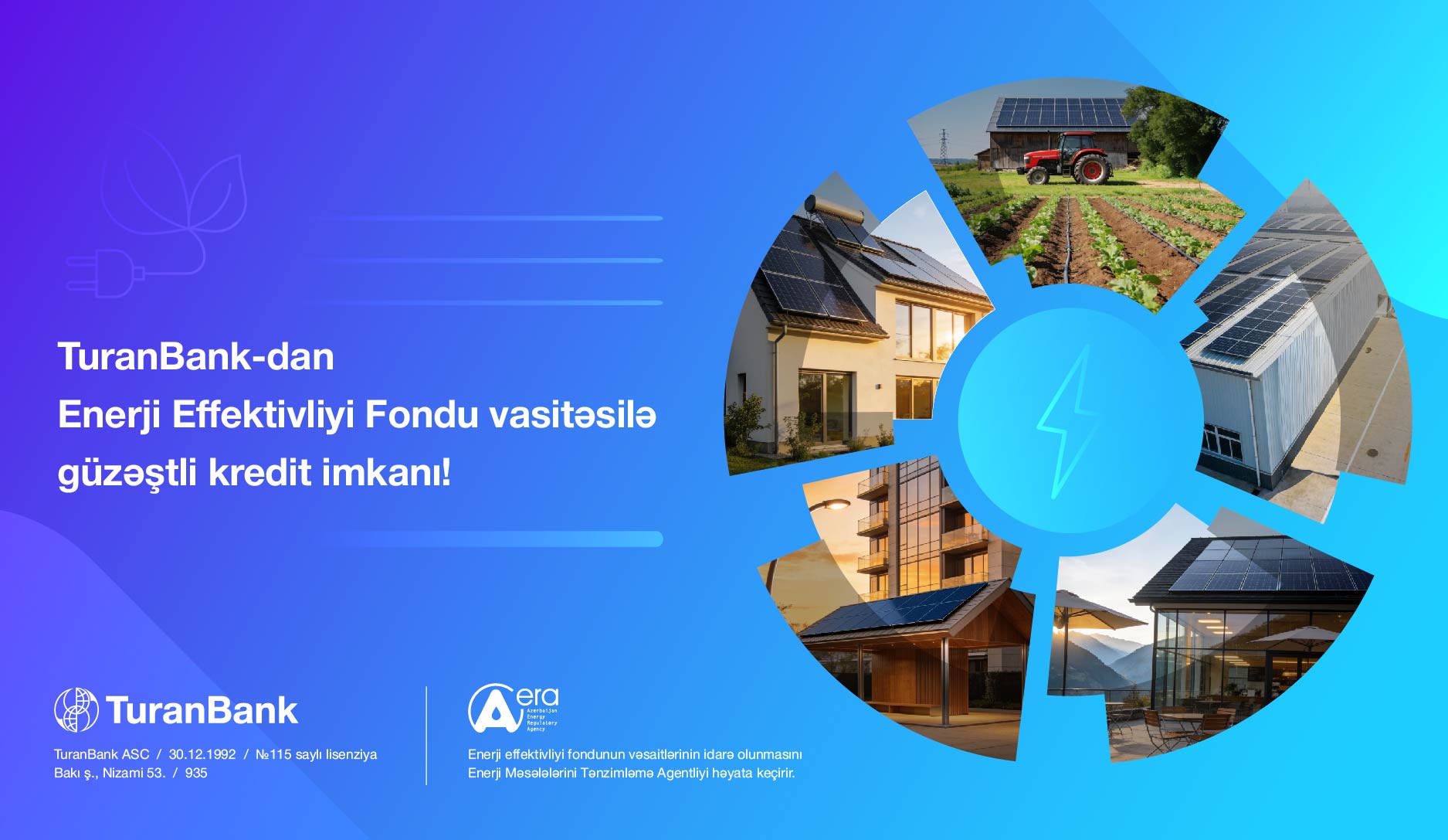 TuranBank Enerji Effektivliyi Fondu vasitəsilə güzəştli kreditlərin verilməsinə başladı