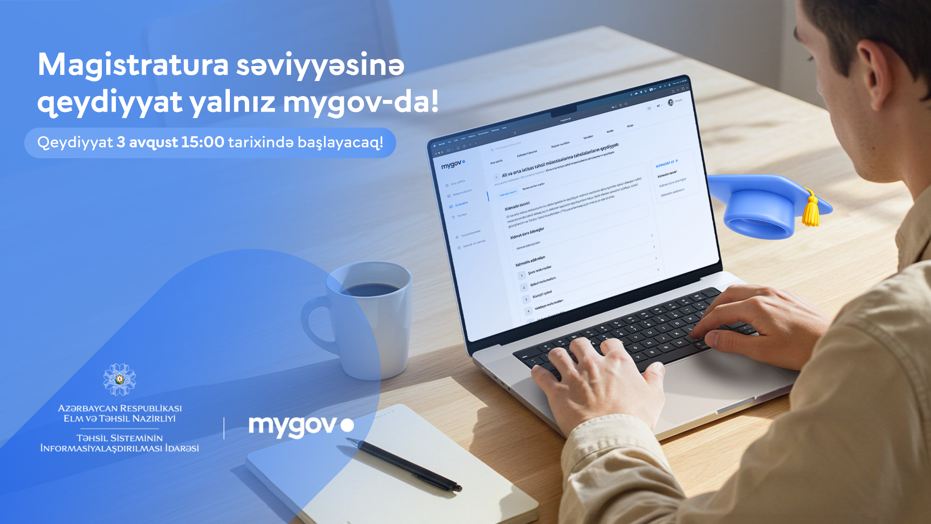 Magistraturaya qəbul olunanların qeydiyyatı başladı