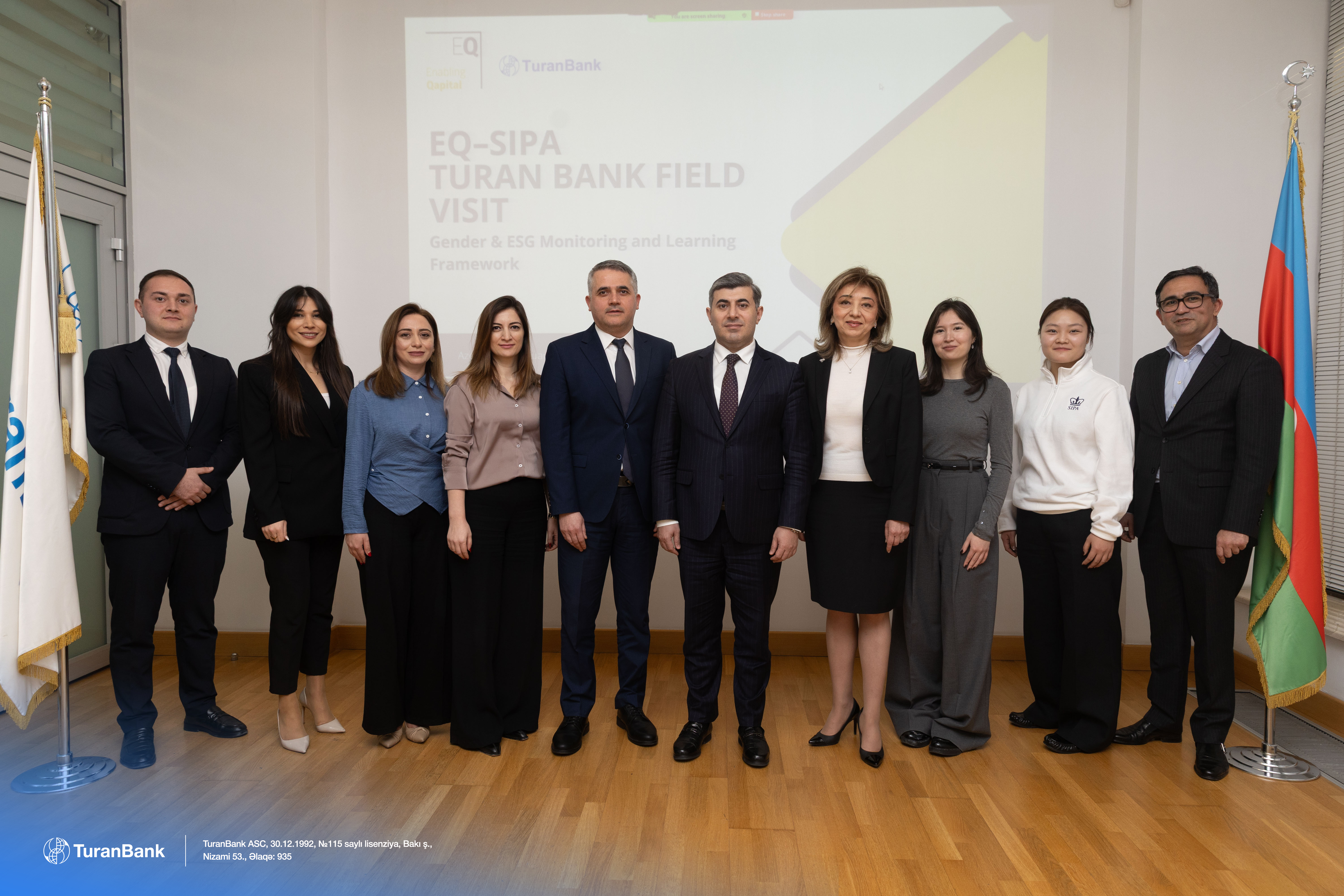 TuranBank gender bərabərliyi üzrə layihəni yekunlaşdırdı - FOTOLAR