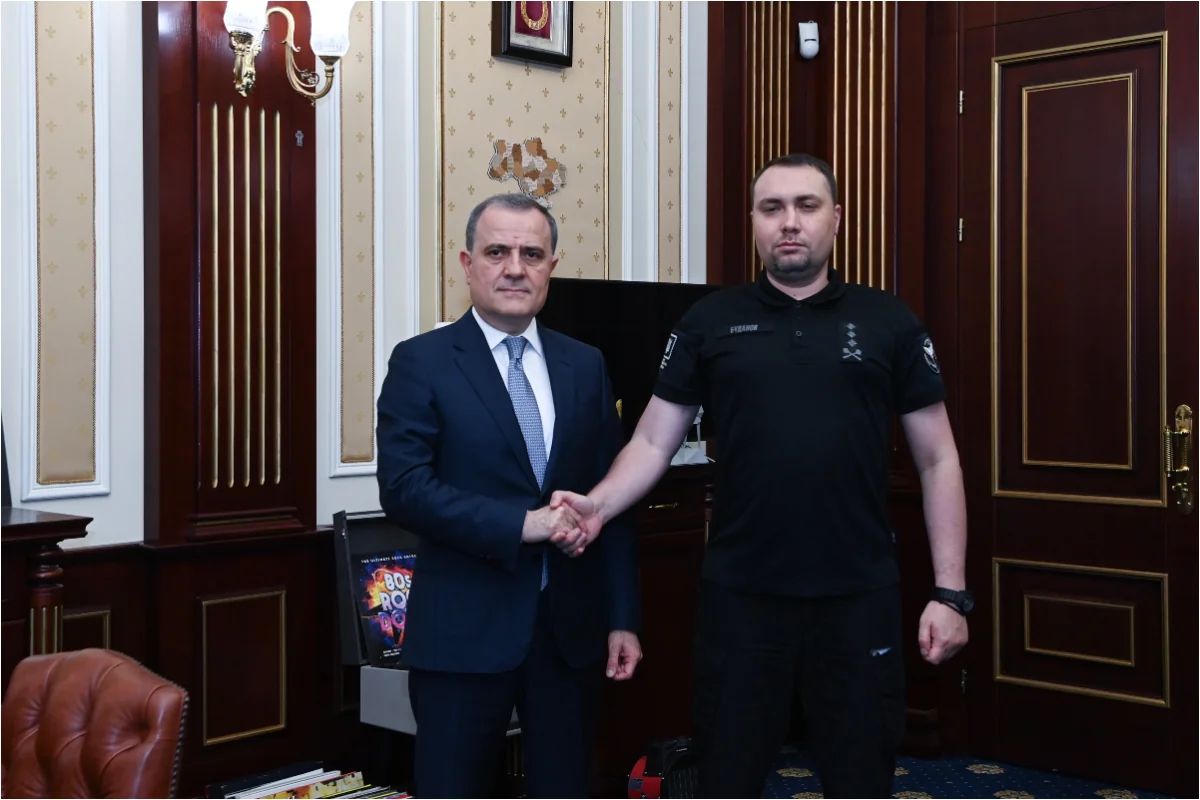 Ceyhun Bayramov Kirill Budanovla görüşüb - FOTO