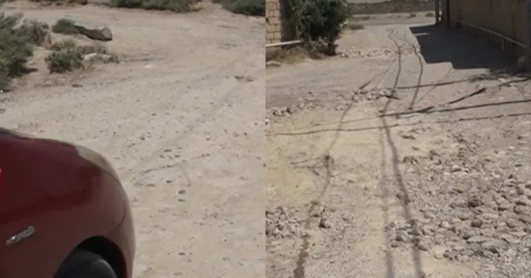"Yol 60-cı illərdə çəkilib, baxan yoxdur" - Qobustan sakinləri çətin vəziyyətdə qalıblar - VİDEO