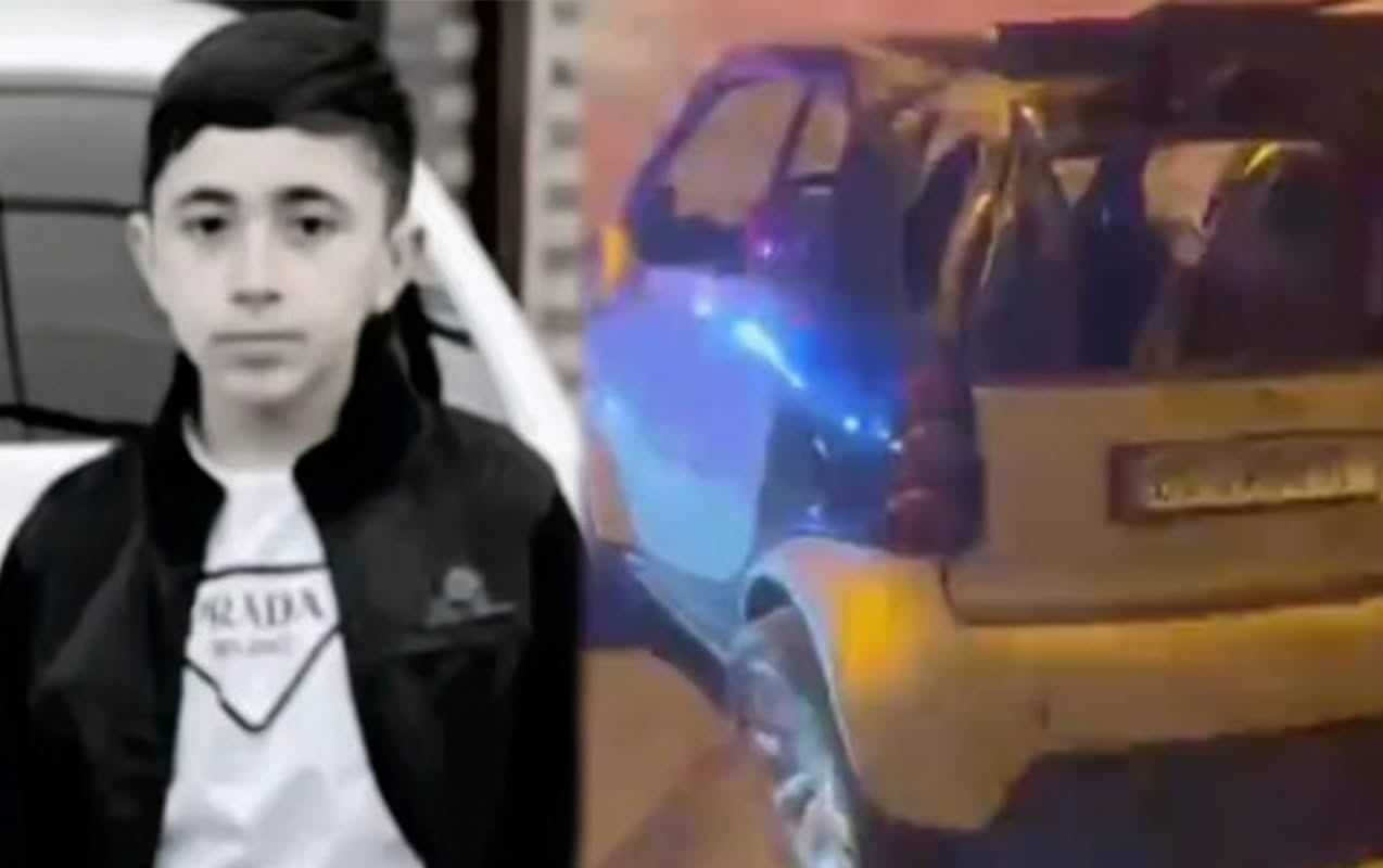 12 yaşlı Tapdıq ona hədiyyə olunan maşınla yola çıxıbmış