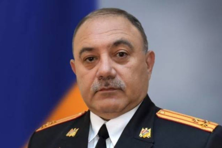 Ermənistan Hərbi Polisinin rəisi istefa ərizəsi yazıb
