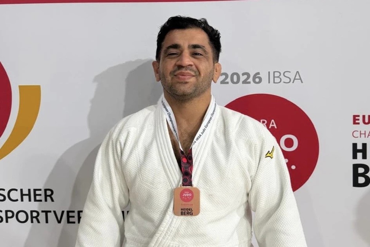 Azərbaycan paracüdoçusu Avropa çempionatında bürünc medal qazanıb