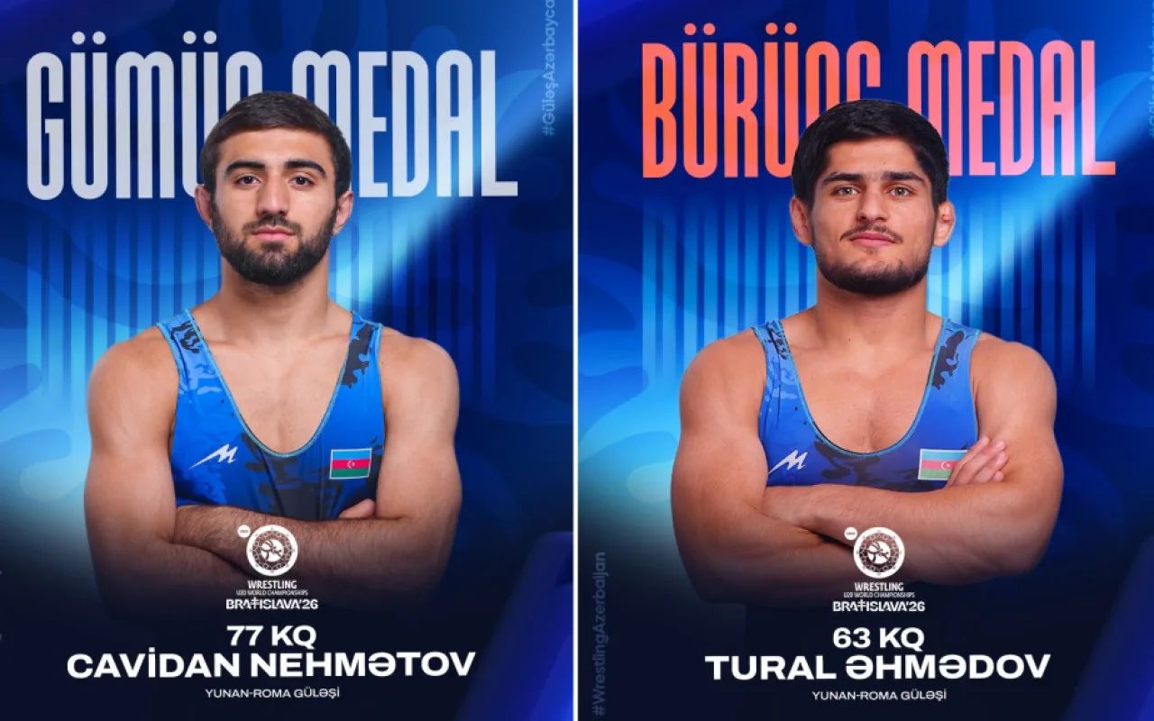 Azərbaycanın iki güləşçisi dünya çempionatında medal qazandı