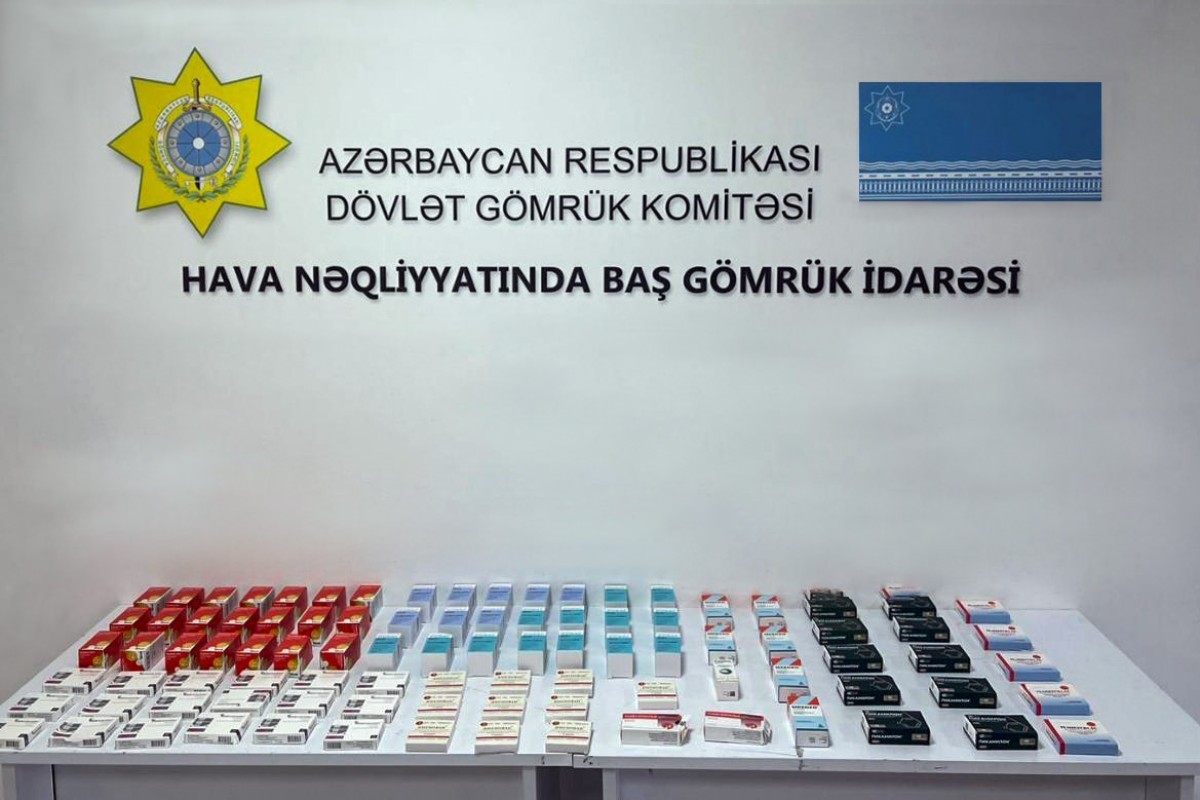 Gömrük qaydaları pozulmaqla ölkəyə gətirilən dərmanlar aşkarlandı