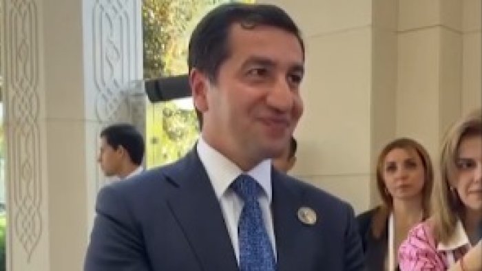 Hikmət Hacıyev: "Özbək və Azərbaycan dillərinin kombinasiyasında danışaq” – VİDEO