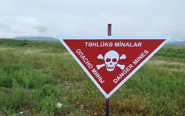 Ötən həftə 1829,3 ha ərazi minalardan təmizlənib