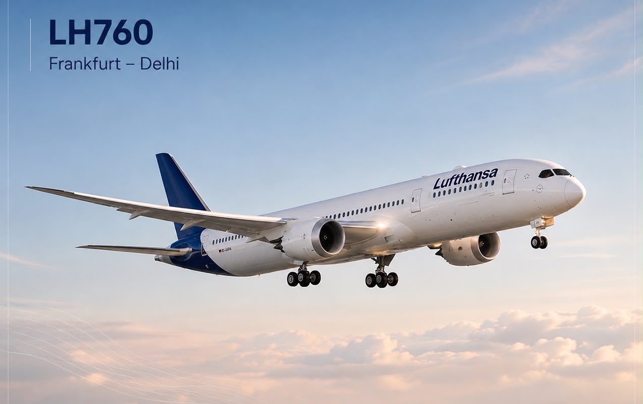 “Lufthansa”nın Dehliyə uçan təyyarəsi Bakıda eniş etdi