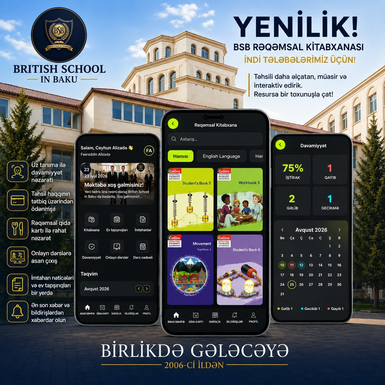 "British School in Baku"da təhsilin rəqəmsallaşmasında yeni addım!