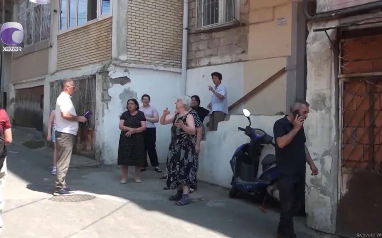 Şəkidə xeyir-şər evi sahibkar tərəfindən zəbt olunub? - VİDEO