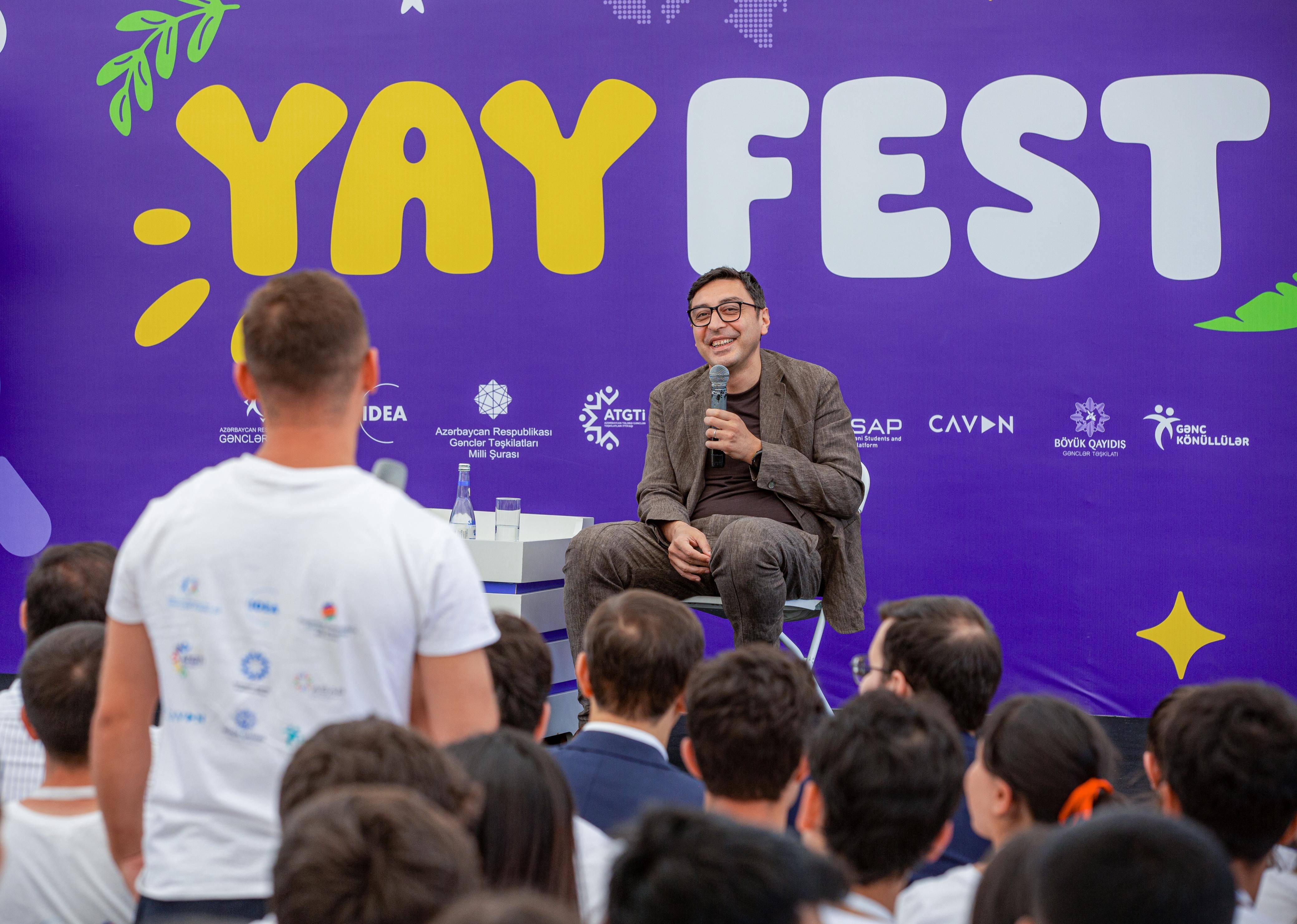 “Yay Fest 2026”nın “Startap və Sahibkarlıq” düşərgəsi uğurla başa çatıb - FOTOLAR