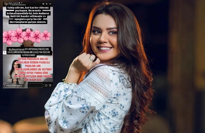 Oksana Rəsulovanın paylaşdığı azyaşlı ilə bağlı görüntülər gündəm oldu: DİN hərəkətə keçdi