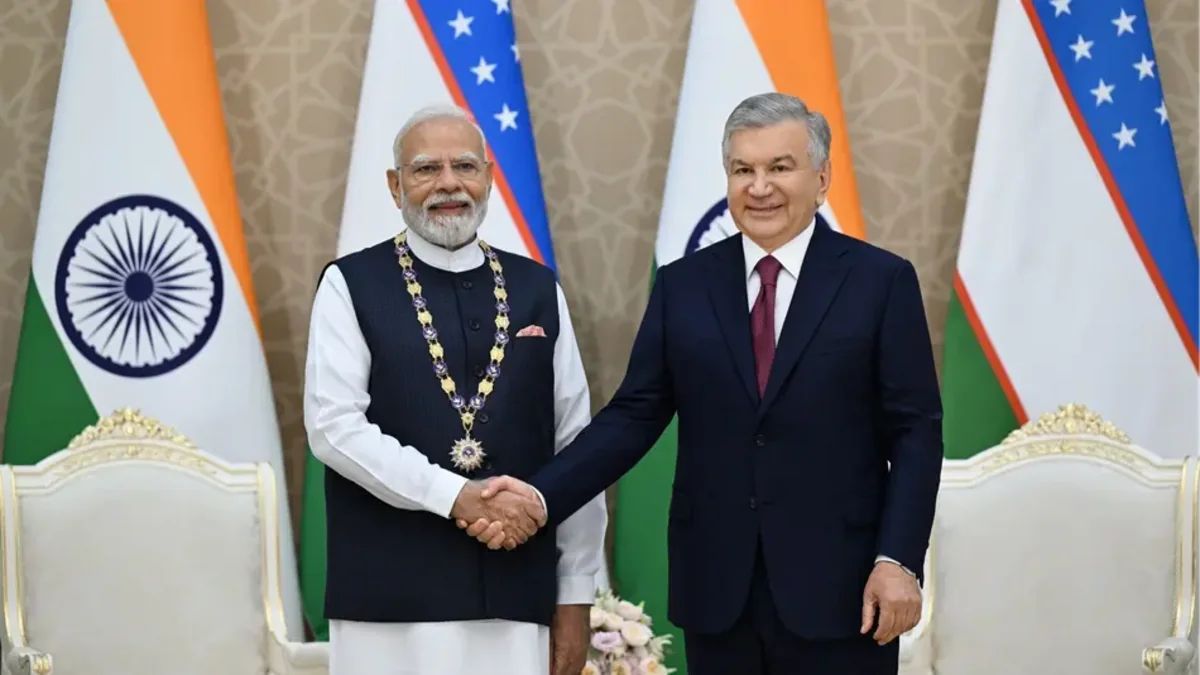 Özbəkistan və Hindistan 2030-cu ilədək ticarət dövriyyəsini 5 mlrd dollara çatdırmağı planlaşdırır