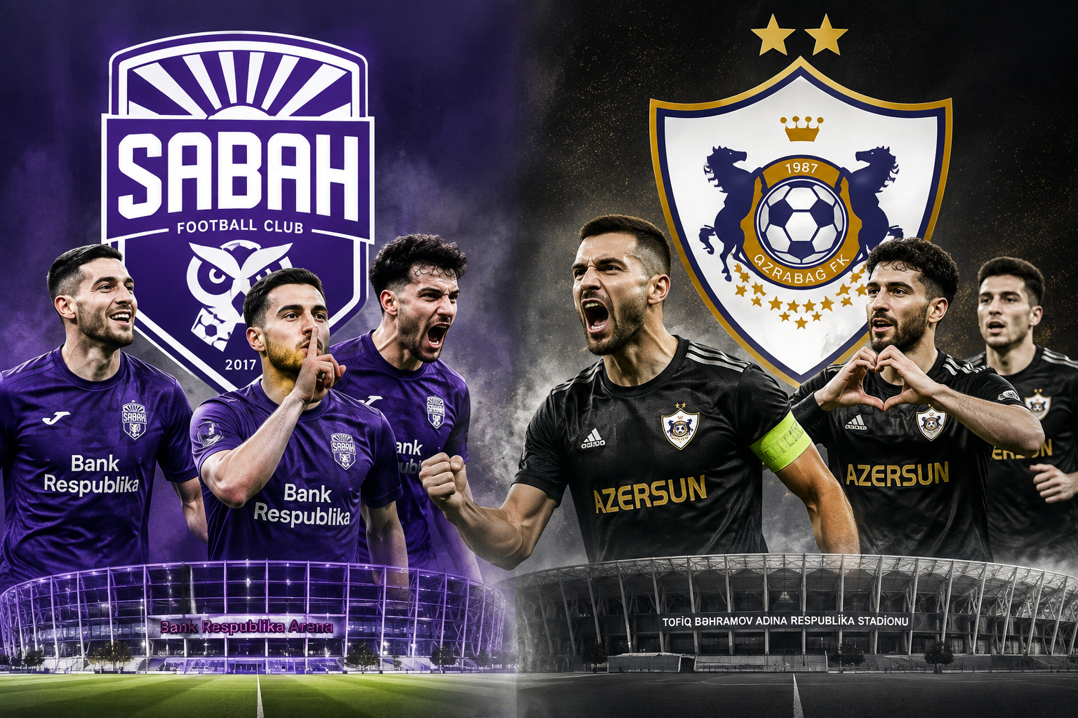 Bu gün "Sabah"nan "Qarabağ"ın oyunu var
