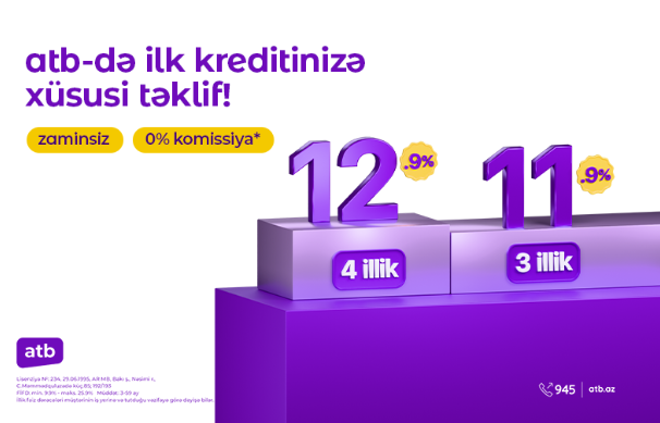 Azər Türk Bankdan yeni istehlak krediti kampaniyası